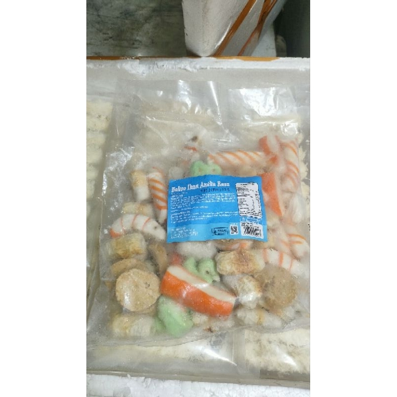 

Bakso seafood mix 1kg/olahan seafood 1kg halal