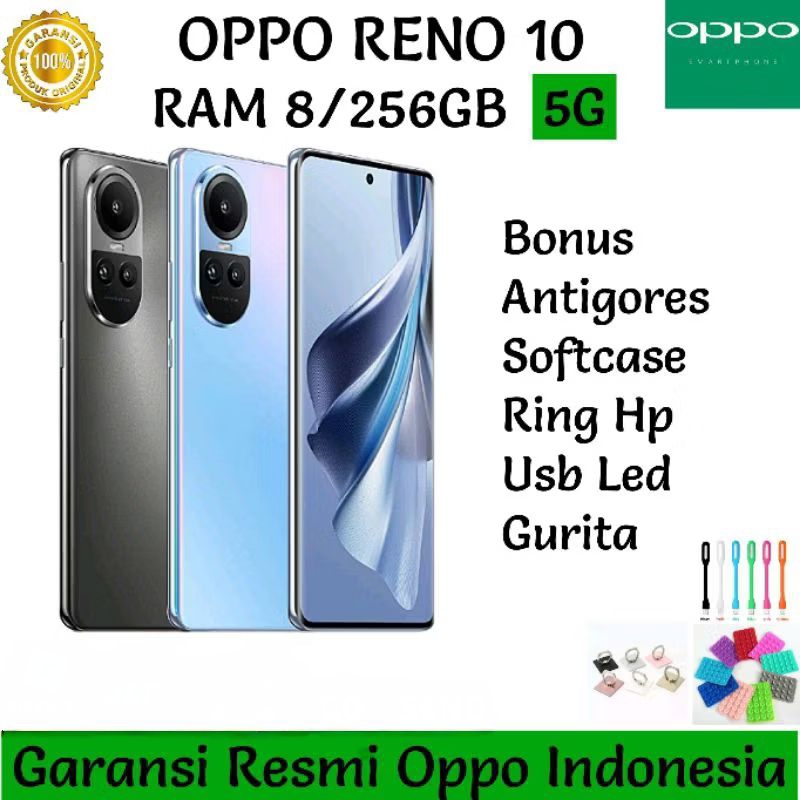 SEKEN OPPO RENO 10 5G 8/256 SECOND OPPO GARANSI RESMI OPPO ORIGINAL