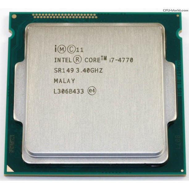 Processor Intel Core i7 4770 Tray