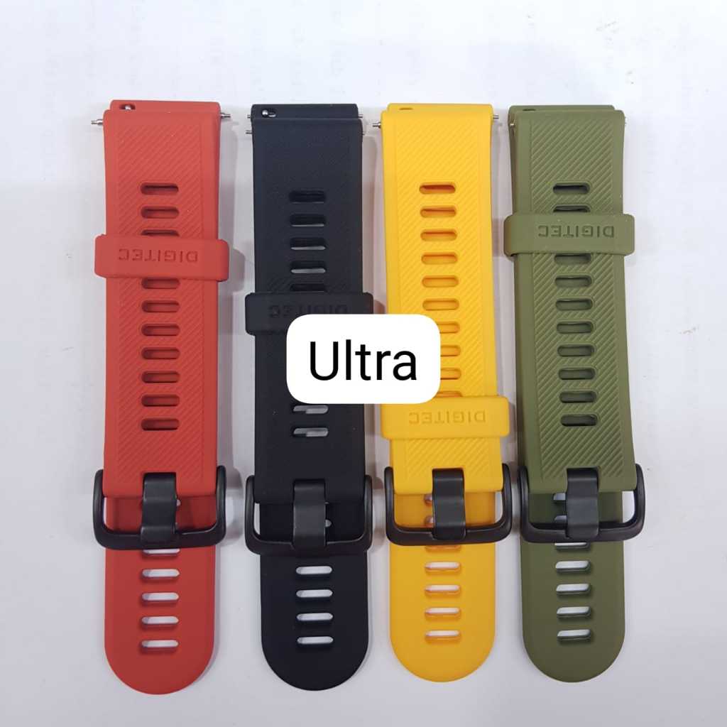 Tali Strap Karet Rubber Smartwatch Jam Tangan Digitec ULTRA Original