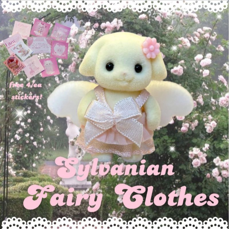 Sylvanian Fairy Clothes [CLOTHES AND WINGS ONLY]