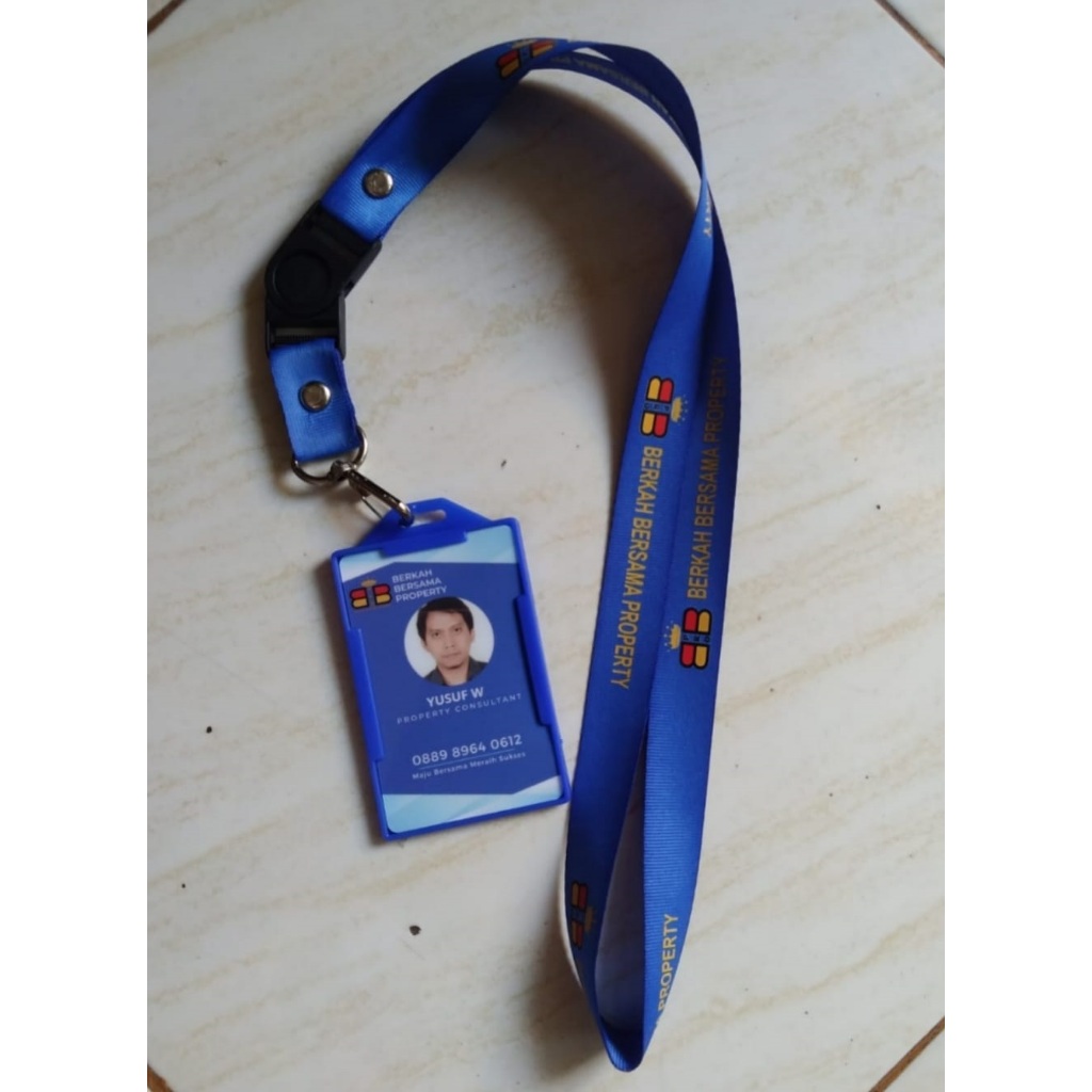 

LANYARD/TALI ID CARD CUSTOM