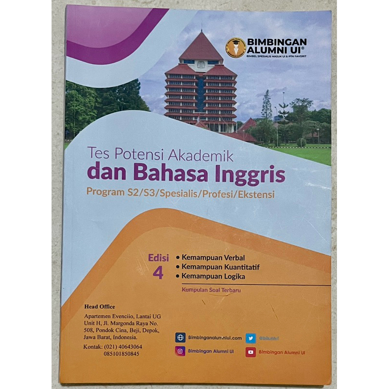 kumpulan soal SIMAK UI