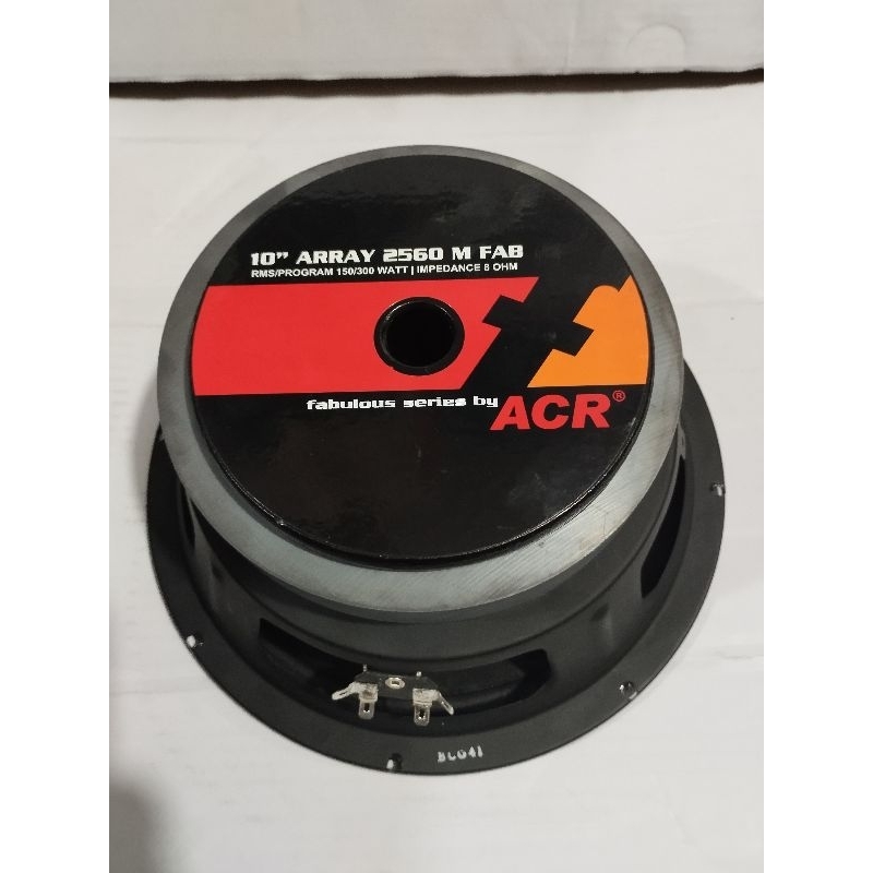Speaker Komponen ACR FABULOUS 10 Inch 2560 M | Middle | Original