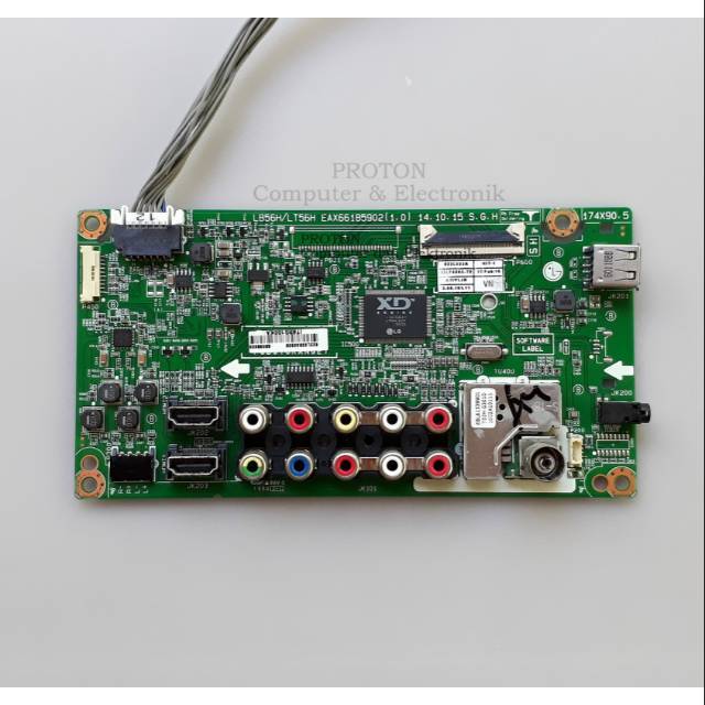 Mainboard LCD LED TV LG 42LF550 42LF550A 42LF550A-TE Mesin PCB Matherboard LB56H LT56H ATIYLJD EAX66