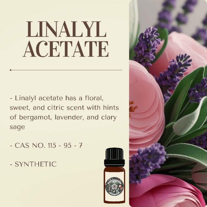 Sagara Wangi Linalyl Acetate (perfume ingredients / bahan parfum)