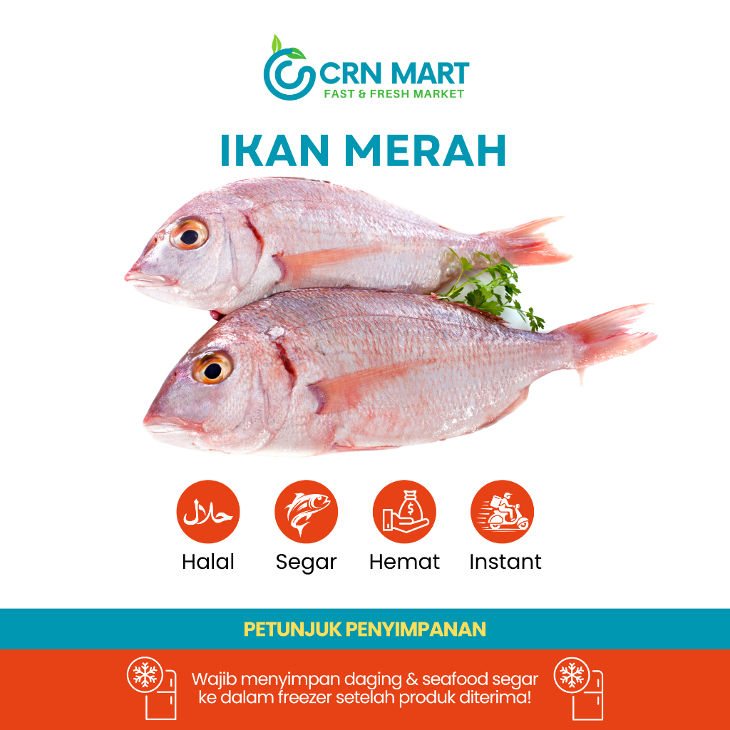 

CRN MART - Ikan Merah Segar/Seafood Segar/Ikan Merah Fresh