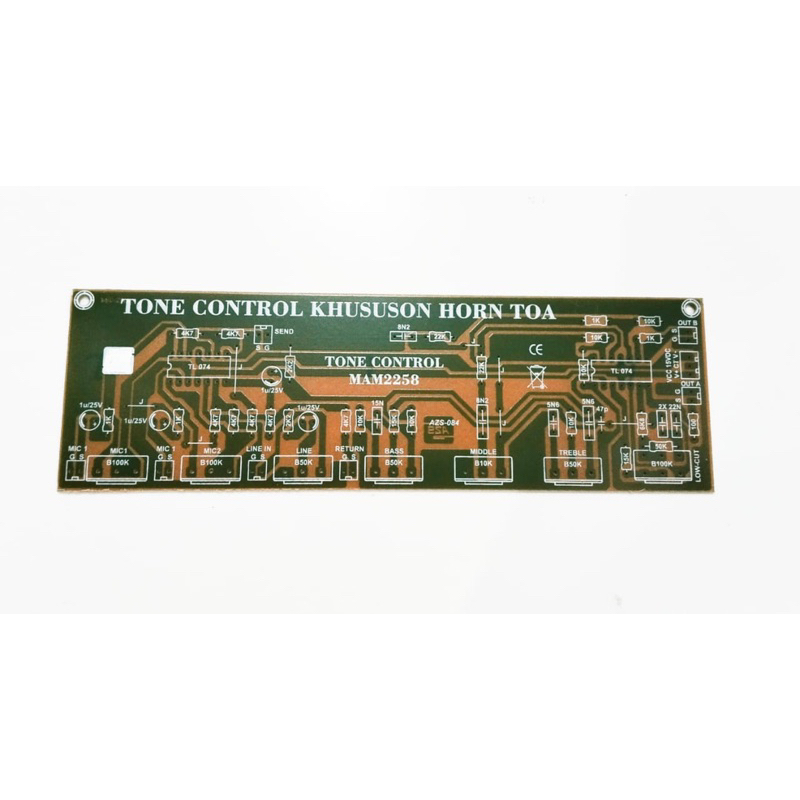 PCB Tone Control Khusus TOA