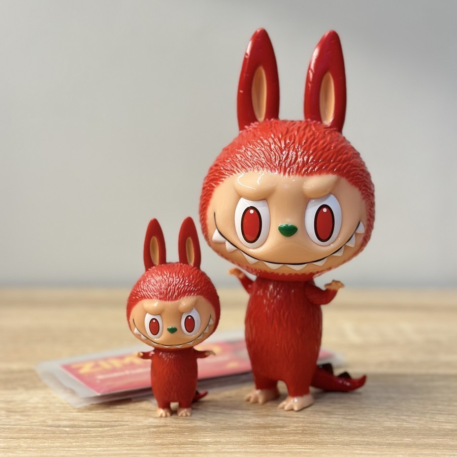 Kasing Lung Zimomo AROSE RED - How2Work - Sofubi - Labubu