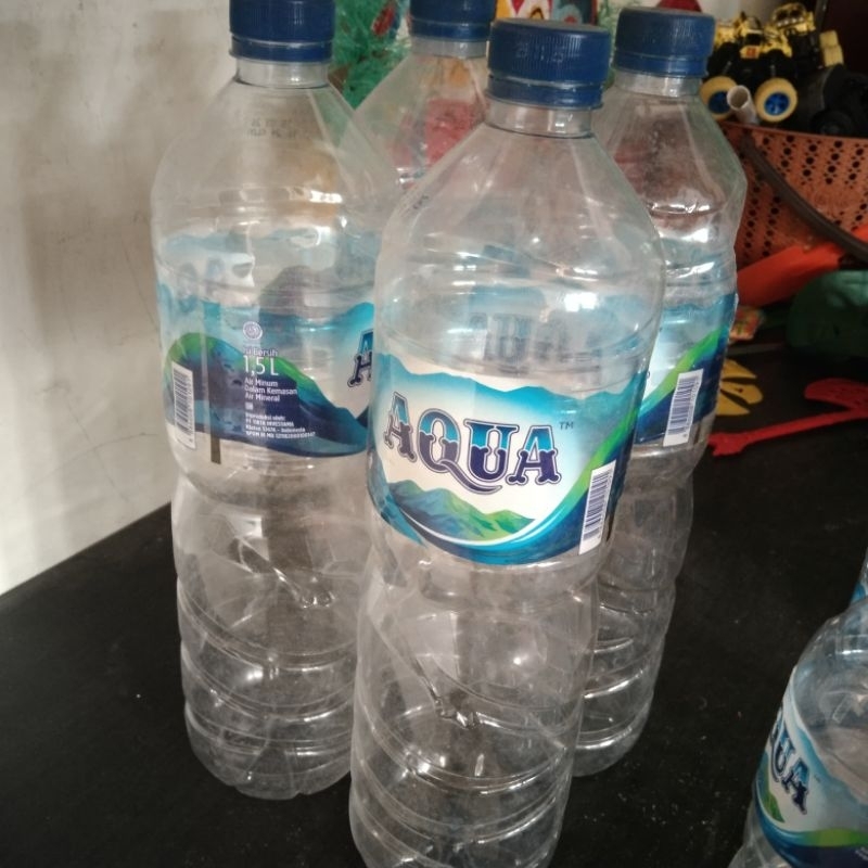 Botol aqua Bekas 1500ml