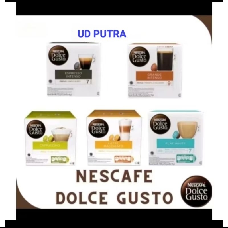 

Nescafe Dolce Gusto Capsule Coffee NDG Original All Varian TAMPA KOTAK