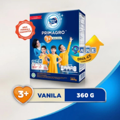 SUSU FRISIAN FLAG PRIMAGRO 3+ RASA VANILA DAN MADU 360/750/1200 GRAM