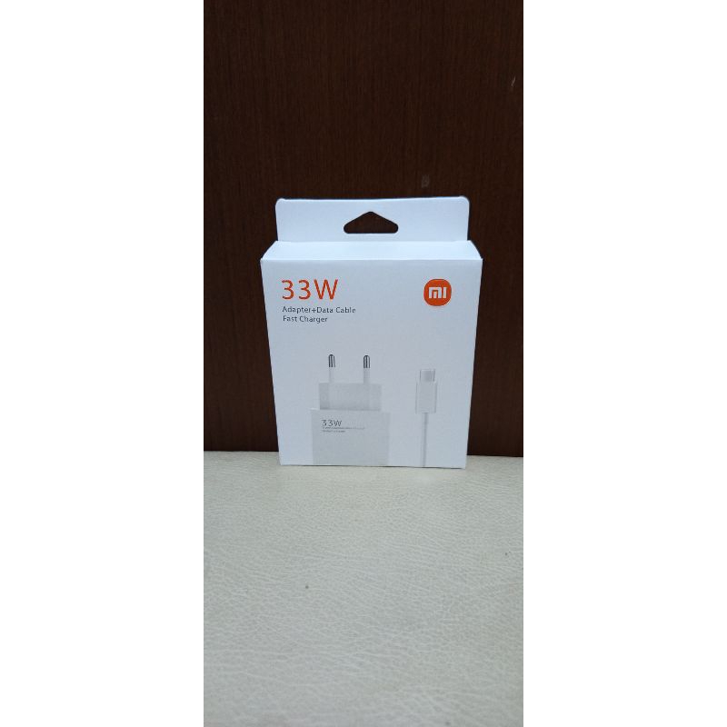 Charger/casan Xiaomi Note 10 Fast charging 33 watt Type C