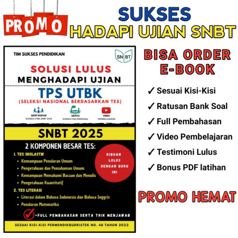 BUKU TPS SNBT 2025 LENGKAP