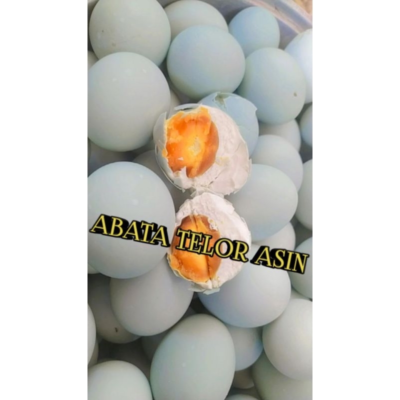 

Telur Asin Masir dan Nikmat ( isi 10 dan 6 butir )