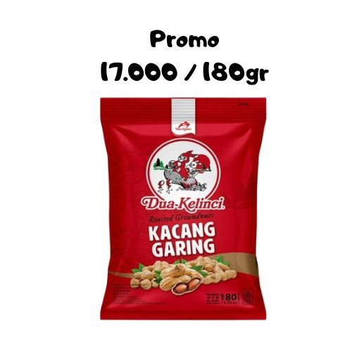 

Kacang Kulit Dua Kelinci Bawang 180 gr