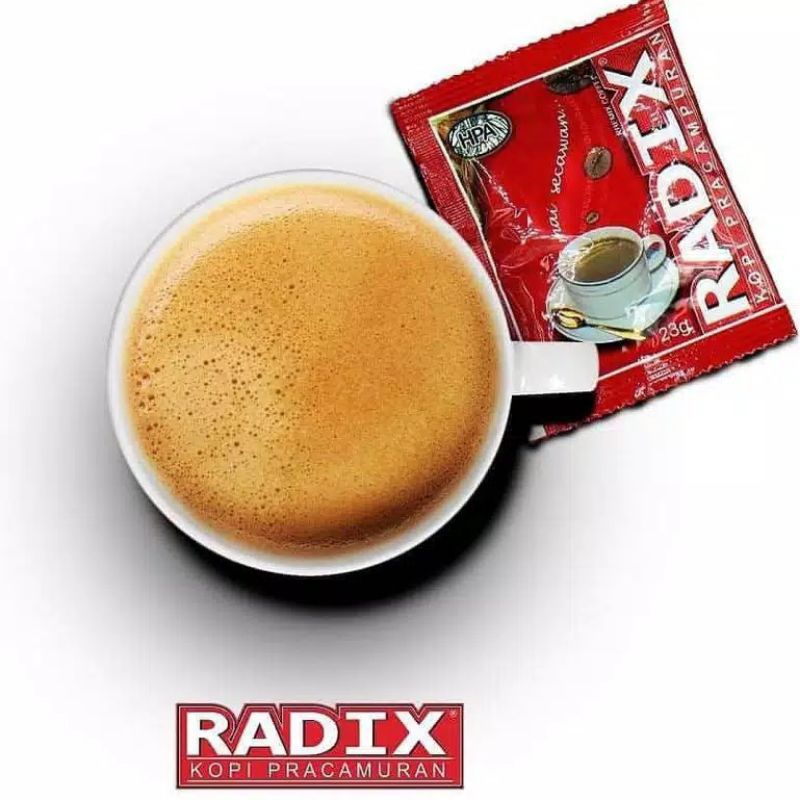 

Kopi Radix pracampuran pak haji kemasan sachet kopi Radix jumbo hpa original produk