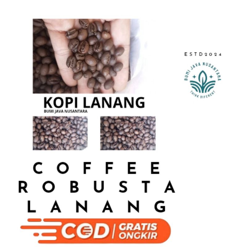 

COFFEE ROBUSTA LANANG TEMANGGUNG 1000 - BUBUK KOPI ORIGINAL TANPA BAHAN CAMPURAN MURNI KOPI DENGAN LEVEL MEDIUM TO DARK KOPI BUBUK ROBUSTA TEMANGGUNG MURAH TANPA BAHAN CAMPURAN