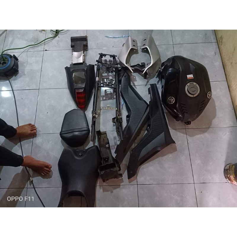 body belakang r15v3 set rangka belakang r15v3 bahan custom