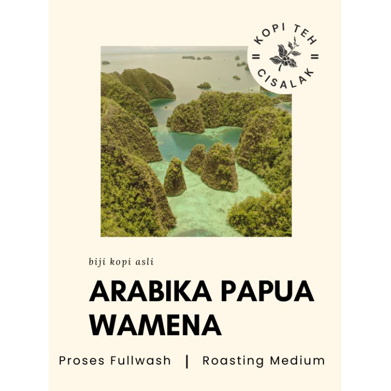 

Arabika Papua Wamena 100gram