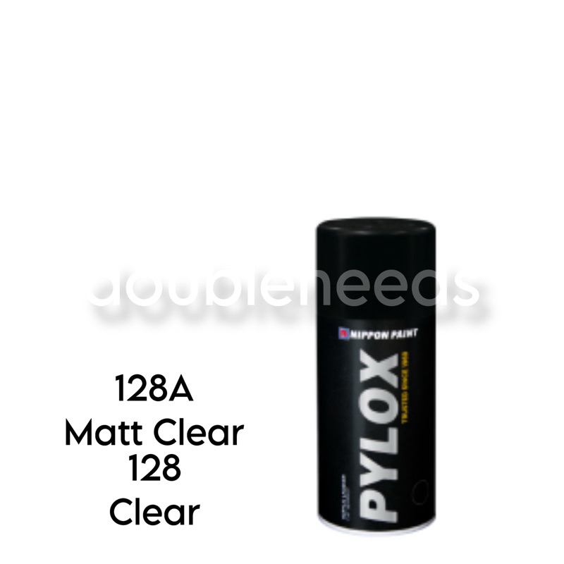 PYLOX 128 CLEAR / PYLOX 128A CLEAR MATT / CAT SEMPROT PYLOX TRANSPARAN KILAP TRANSPARAN DOFF 300cc