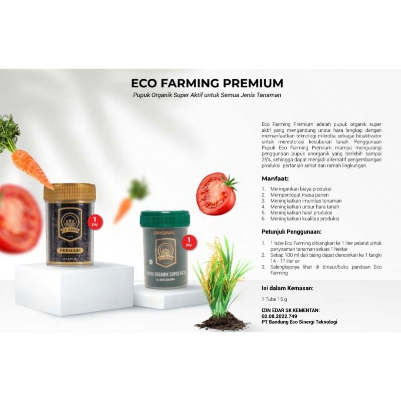 Pupuk Eco Farming Premium PT.BEST