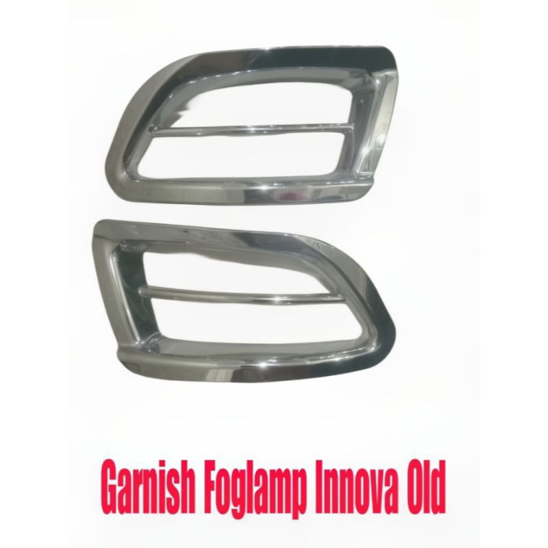 Garnish Ring Foglamp Variasi Innova Lama Old Chrome Crom Set Kanan Kiri