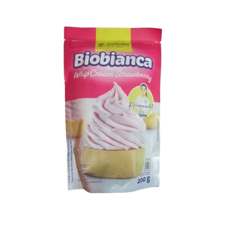 

Biobianca Strawberry 200g - Zeelandia - Whip Cream