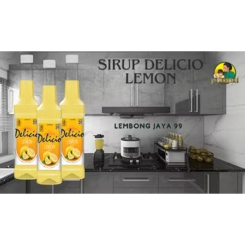 

Sirup Delicio Lemon 450 Ml (ASLIII) Kemasan Botol Plastik PET Jaminan Syrup Pasti Segarrrrr