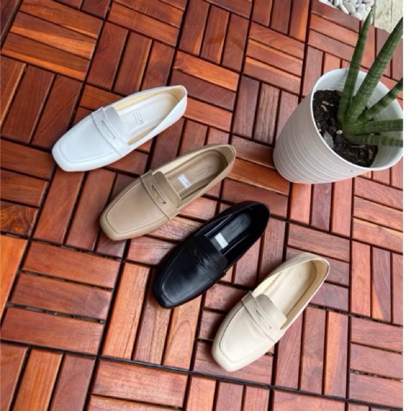 Inara Flatshoes - Sepatu Wanita - Sepatu Flatshoes - Sepatu Casual - Hak 2cm