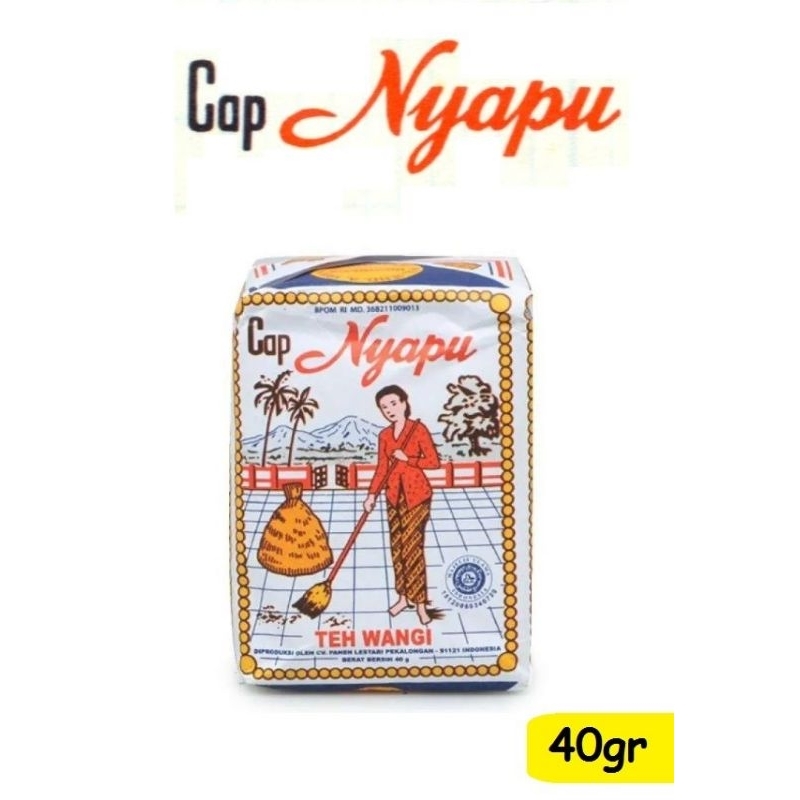 

Teh Wangi Cap NYAPU 40g - Teh Tubruk Racikan Khas Solo