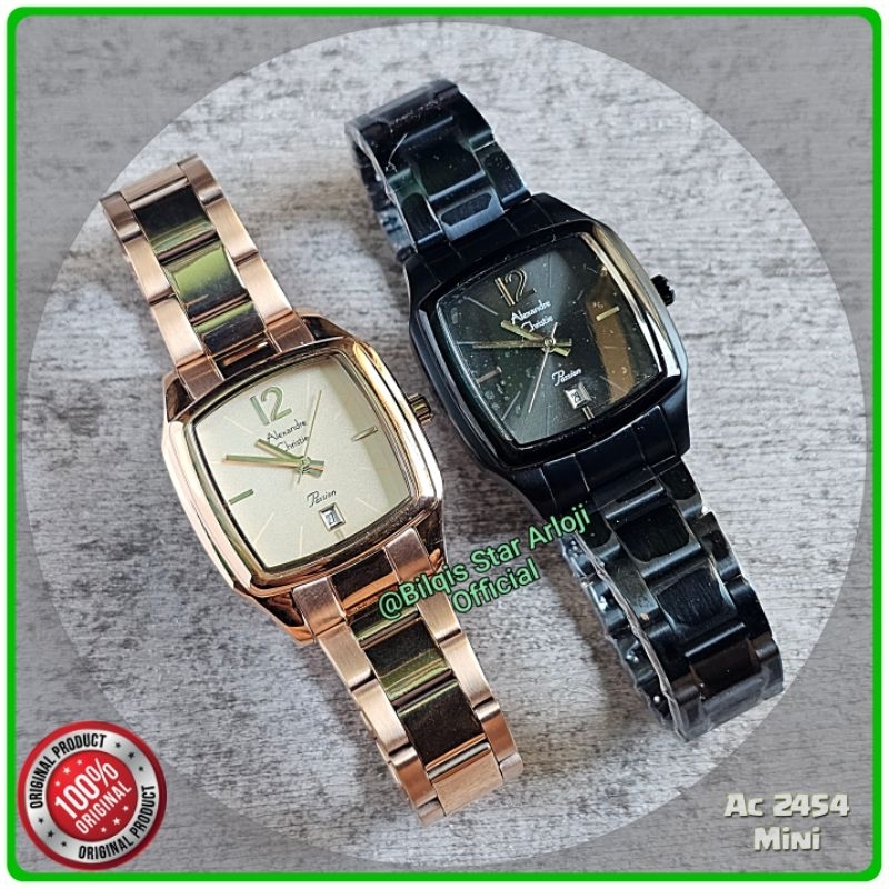 Alexandre Christie Wanita Kotak Ac 2454 Tali Ranta Warna Varian Original 100%