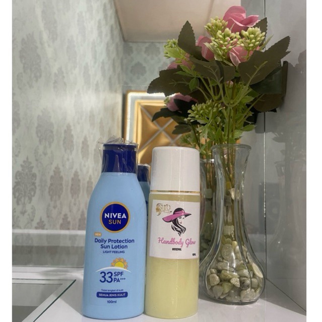 HB GLOW + NIVEA (Free Gift Random)