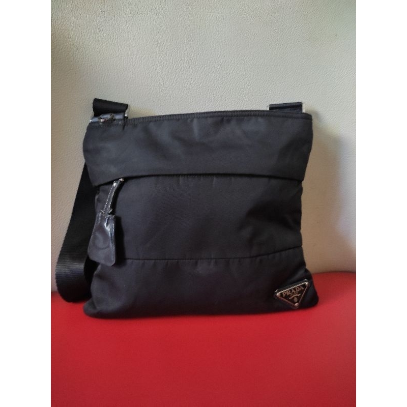 sling bag prada nylon preloved