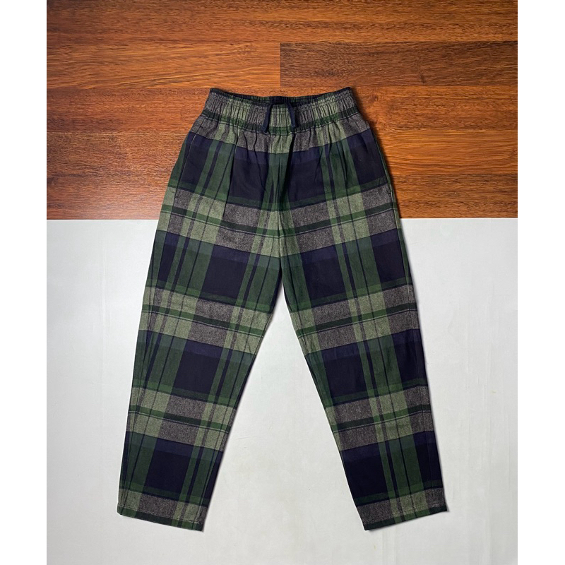 Relaxed Pants Tartan UNiqlo GU