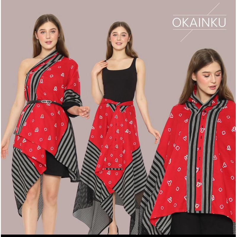 Okainku Kaina kain lilit lurik jumputan