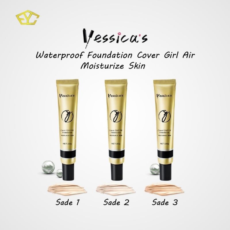 (COD)YESSICA WATERPROOF FOUNDATION COVER AIR | FOUNDATION CONCEALER YESSICA