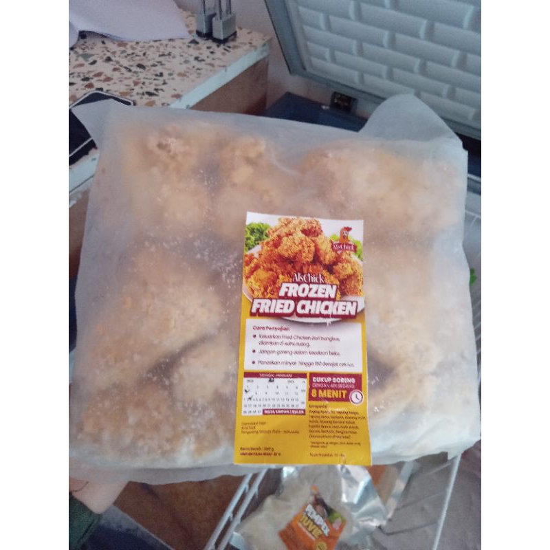 

fried chicken frozen 800g