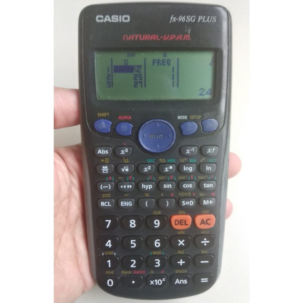 

Kalkulator Casio FX-96SG Plus