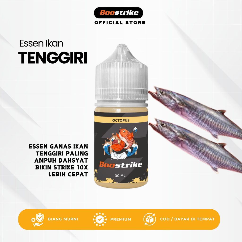 ESSEN GANAS IKAN TENGGIRI PALING AMPUH DAHSYAT BIKIN STRIKE 10X LEBIH CEPAT