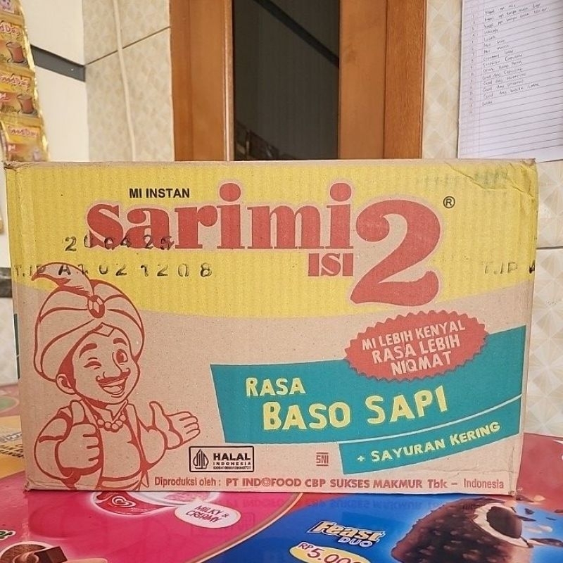 

sarimi isi 2 rasa baso sapi