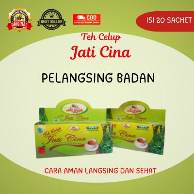 

Teh diet pelangsing perut buncit Daun Jati Cina / Teh Celup Jati Cina