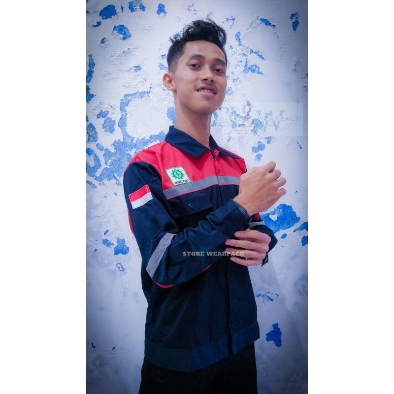 Wearpack atasan/Baju Safety+bordir