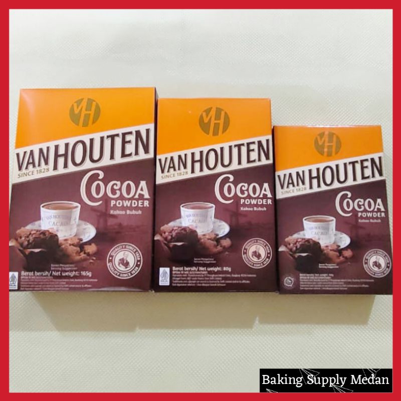 

Vanhouten Cocoa Powder 40gr/80gr/165gr