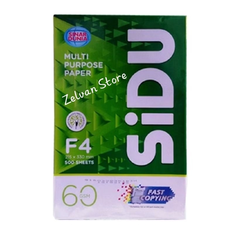 

Kertas HVS Putih F4 60 gram Sinar Dunia
