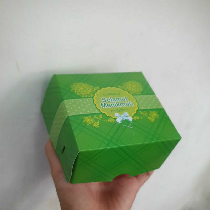 

Dos Snack Box Kecil 10x10x5 cm minimal 10 pcs