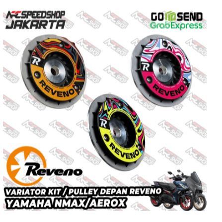 Variator Kit / Pulley Pully Depan REVENO Yamaha NMAX 155 OLD NMAX NEW NMAX TURBO NMAX NEO NEO S / Ya