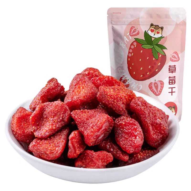 

Camilan Stroberi Kering Lembut dan Manis Champion Rat Strawberry Chips