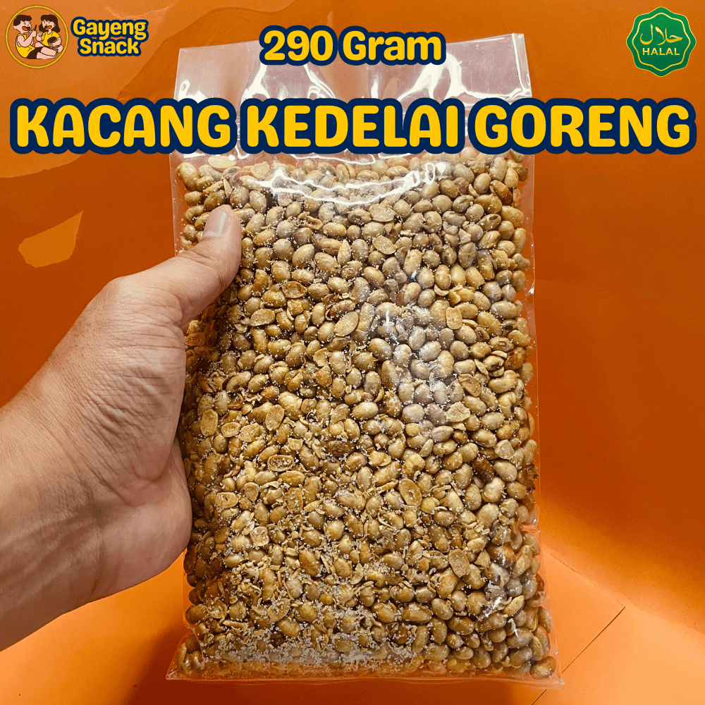 

Kacang Kedelai Goreng Premium Gurih Renyah Kedelai Putih Goreng