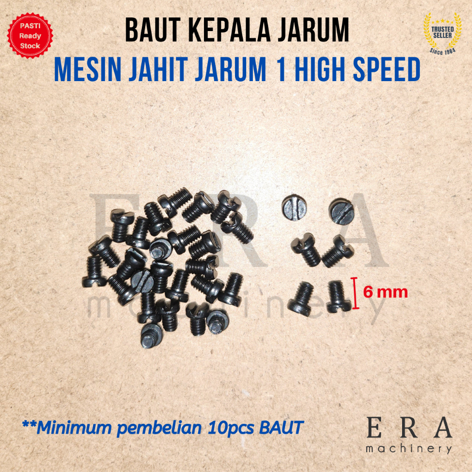 Baut Jarum Baut Tiang Jarum Mesin Jahit Jarum 1 High Speed industri Juki Typical Zoje Siruba
